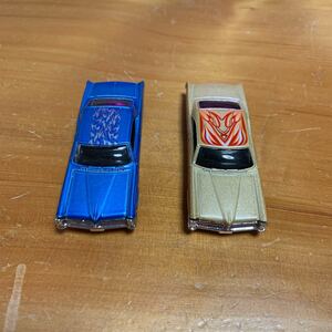 ミニカー Hot Wheels Hot Wheels ‘65 BONNEVILLE GMTM 2002 M. I CHINA & MALASIA 計2台 中古 美品 送料無料