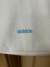 バッグ　アディダス adidas ハンドバッグ タオル生地 バッグ ロゴブルーレディース 中古品 送料無料_画像2