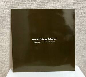 USUAL THINGS DUBWISE - LITTLE TEMPO リトルテンポ EP レコード 中古 状態良好 送料無料