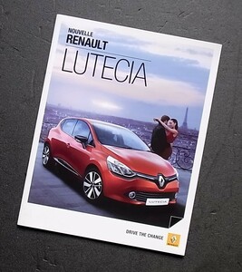 Редкий каталог Renault Loutesia Renault Luteia 38 -страничная версия во время выпуска в Японии