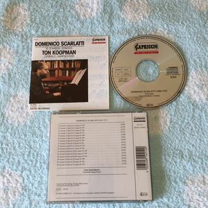 CD 鍵盤のためのソナタ集 トンコーマン (チェンバロ)DOMENICO SCARLATTI 16 SONATEN SONATAS