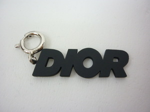  rare DIOR Dior charm sneakers charm brass Logo black black B23 cusomize a