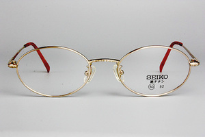 【未使用・新品】SEIKO The League OPTICAL FRAME 純チタン フルリム LE-3413 PX 50□20 140 MADE IN JAPAN