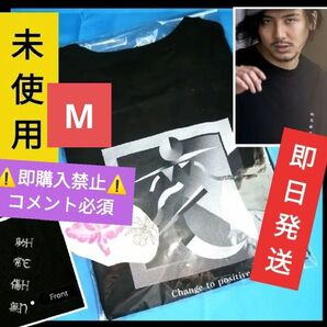 ▼コメント必須★値下げ不可▼ 藤井風 変な人 TシャツM 助常傷無 HEHN グッズ HELP EVER HURT NEVER