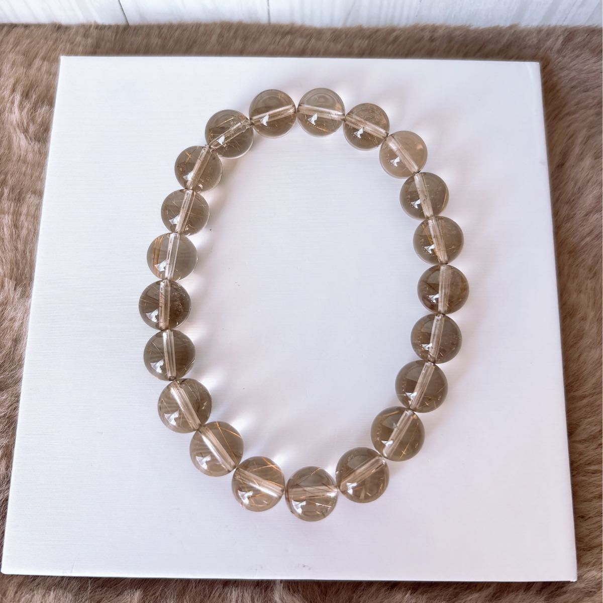 ルチルinスモーキークオーツ 天然石 パワーストーン