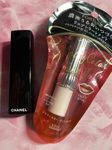 Продажа! Chanel Rouge Allure 134.fortune Fortune Mustty Color Tin Lip D Choco Rose 2 очки