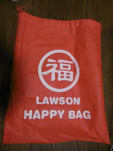  rare! convenience store [ China Lawson ] lucky bag cloth made pouch ( purse ) sack 