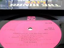 THE KINKS /LIVE AT KELVIN HALL UKorig (mono) マト1_画像4