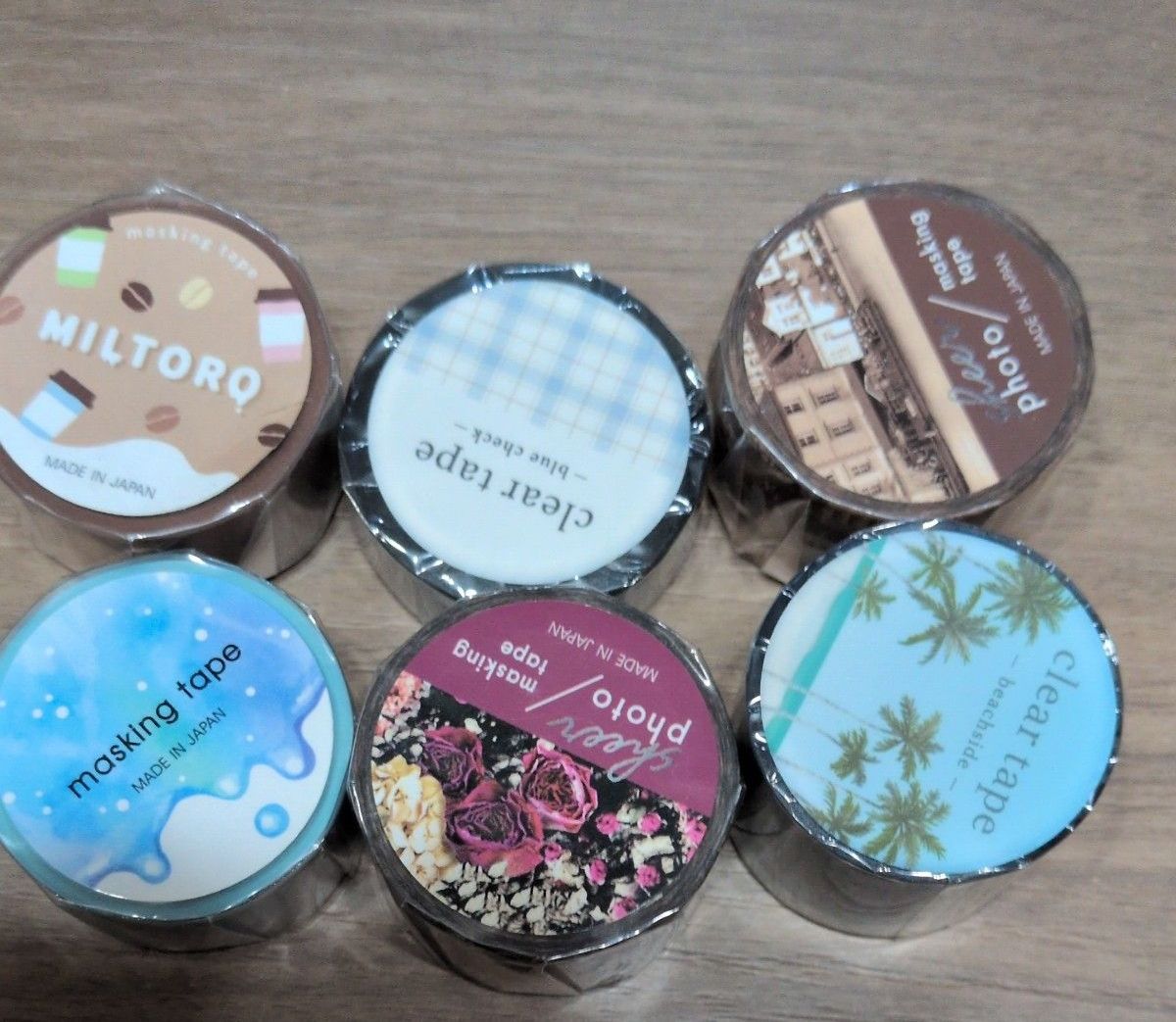 ○未使用○マインドウェイブ クリアテープ まとめ売りマスキングテープ