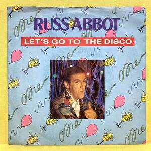 EP■RUSS ABBOT■LET'S GO TO THE DISCO■'85 UK盤■即決■洋楽■レコード