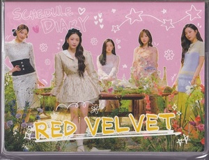 ☆New！■RED VELVET/レッドベルベット■写真付【新スケジュールダイアリー】☆韓国アイリーン/スルギ/ウェンディ/ジョイ/イェリ