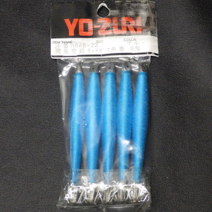YO-ZURI 関東型鉛スッテガス糸巻 8匁 ブルー 5本入 (13b0103) ※クリックポスト10