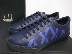 *dunhill/ Dunhill * made in Italy kado gun engine Turn print leather sneakers [42(27cm)]6.9 ten thousand 