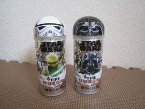 * Star Wars coffee empty can 2 point set * used storage goods adjustment 