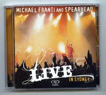 Michael Franti & Spearhead（マイケル・フランティ & スピアヘッド）DualDIsc(CD+DVD)「Live In Sydney」US盤 MVD0502DD_画像1