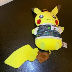 ポケモンセンター オリジナル ポケモンご当地 限定 Poktabi 北海道限定 ピカチュウマスコット 中古品 ポケモン ぬいぐるみ ピカチュウ