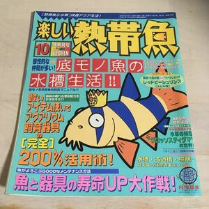  happy tropical fish Heisei era 17 year 10 month 2005 year NO.128 bottom mono fish. aquarium life fish . apparatus. life span UP Daisaku war! (846)