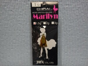 OLD TIFA CHIRAI Marilin 1.5g YG ティファ チライ マリリン イエローゴールド 溶接リング ストロングフック 入手困難 テクニカルトラウト