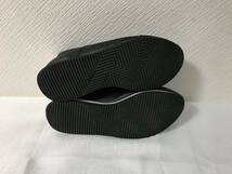 美品本物エルメスHERMESクイックスニーカーシューズ靴ブーツビジネス黒ブラック26.5cmメンズ41_画像6