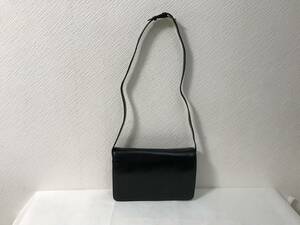  genuine article Loewe LOEWE original leather clutch Second one shoulder bag business party back travel black black travel men's lady's 