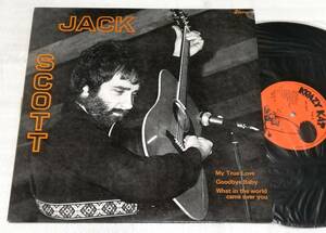 LP　JACK SCOTT ジャックスコット MY TRUE LOVE,GOODBYE BABY.他/UK盤