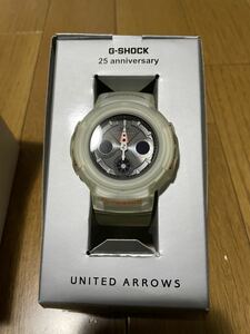 G-SHOCK 25YEAR UNITED ARROWS AWG-525UAJ クリアモデル UA ジーショック ユナイテッド・アローズ 25周年 腕時計 CASIO カシオ