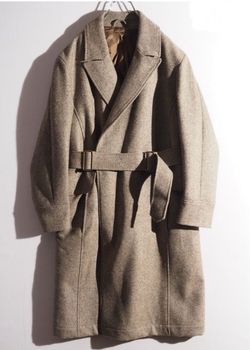 極美品 s.e.h kelly タイロッケンコート　トレンチコート