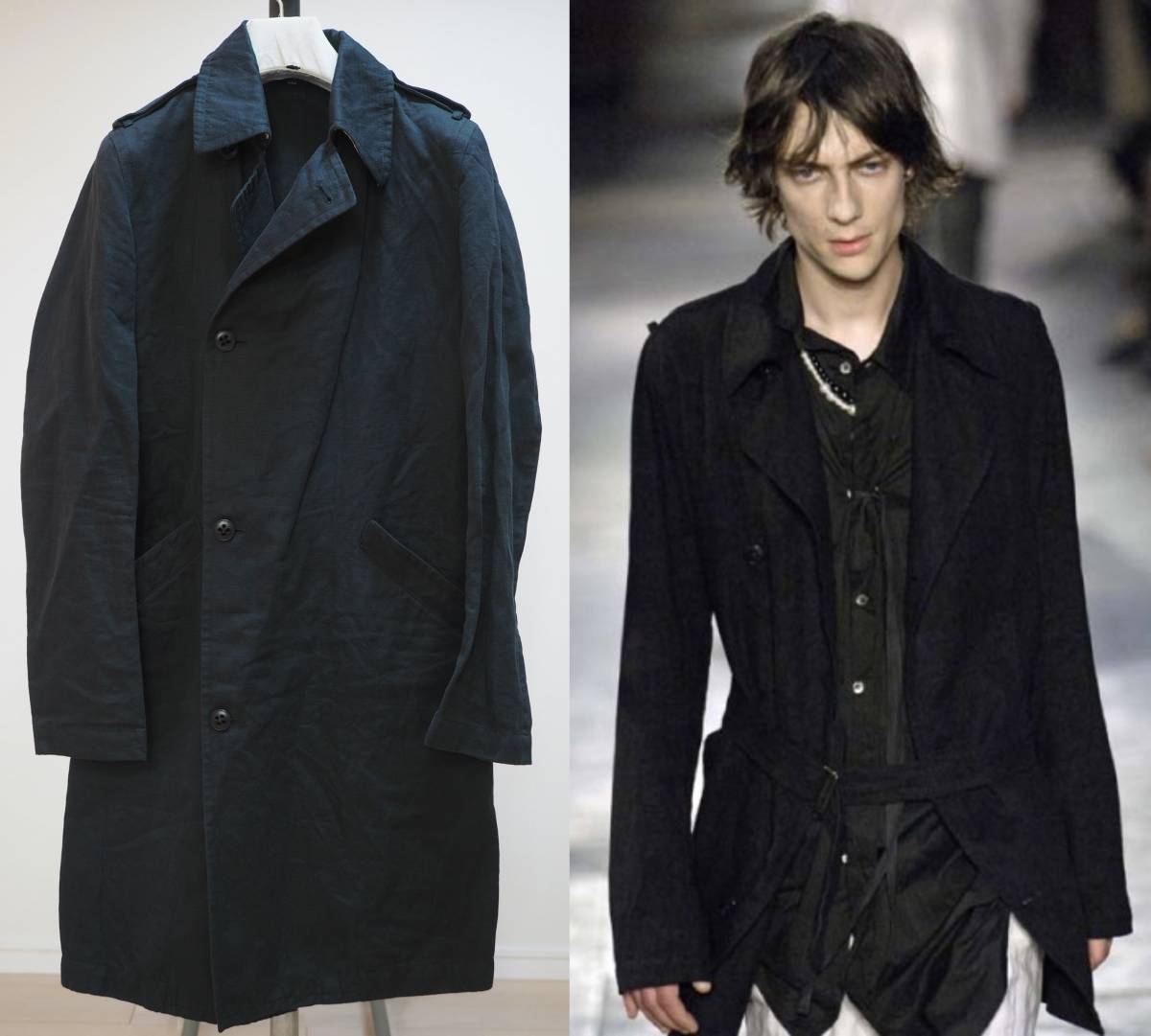 アンドゥムルメステール Ann Demeulemeester コート チェスターコート