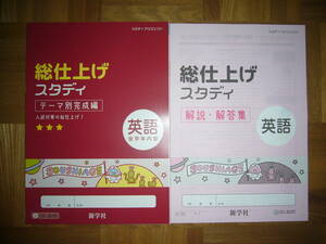 ★ 未使用　総仕上げスタディ　英語　テーマ別完成編　スタディプロジェクト　スタプロ　習熟度別　入試対策の総仕上げ！　新学社