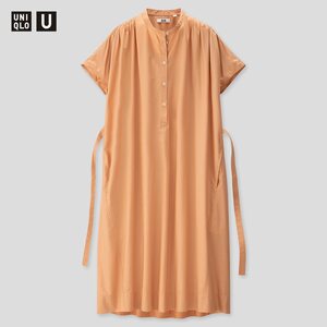 【新品・XXL・オレンジ】ユニクロ×ルメール Uniqlo U ユニクロユー パラシュートワンピース 革新的な素材づかいと今の空気を感じさせる