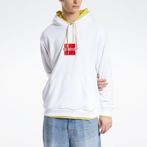 リーボック M クラシックス フーディー 定価9889円 ホワイト Reebok Classics Hoodie フレンチテリー スウェット パーカー