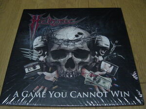 正統派メタル　レッドカラーアナログ2枚組　HERETIC/A GAME YOU CANNOT WIN