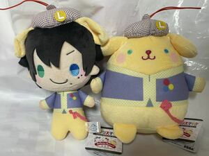 【山田三郎/ポムポムプリン】ヒプノシスマイク SANRIO NAKAYOKU EDIT ぬいぐるみ Buster Bros!!!約15cm MC.L.B 新品・タグ付 定形外300円