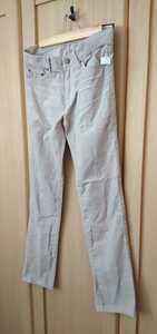  tag attaching GAP Gap lady's 22 SEXY BOYFRIEND damage processing corduroy Rollei z tapered skinny pants eggshell white 