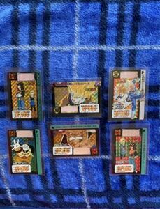 ドラゴンボールカードダス　6枚セット② 当時品スリーブ付き