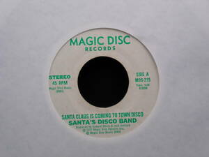 Santa's Disco Band / Mary Love - Santa Claus Is Coming To Town Disco / Joy