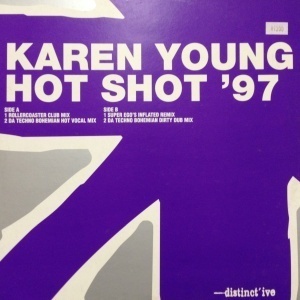 12inchレコード KAREN YOUNG / HOT SHOT '97