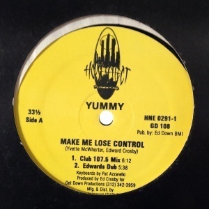 12inchレコード YUMMY / MAKE ME LOSE CONTROL