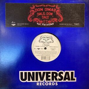 12inchレコード　 DON OMAR / DALE DON feat. FABOLOUS