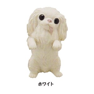 狆の鎮々 ちんのちんちん -JAPANESE Chin- ホワイト キタンクラブ ガチャポン いぬ イヌ 犬 フィギュア チン