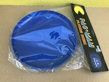 海外正規品 ナムコ公式 パックマン NAMCO PACMAN フライングディスク FLYING DISK フリスビー 新品未使用 青 ブルー ドット レトロゲーム_画像3