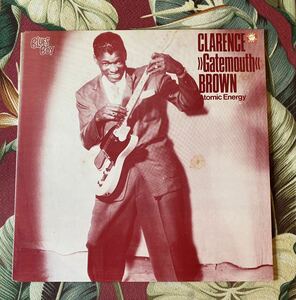 Clarence Gatemouth Brown LP Atomic Energy Blues Boy