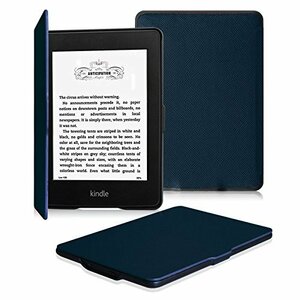 1 Navy Kindle Paperwhite FinTie for Kindle Paperwhite Case Ultra-Light Lightweight