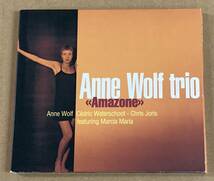 【CD】ANNE WOLF／AMAZONE《輸入盤》アン ウルフ《2001年 ベルギー ピアノトリオ》_画像1