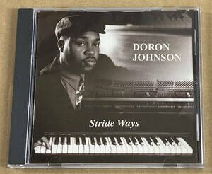 【CD】RICHARD DORON JOHNSON／STRIDE WAYS《輸入盤》リチャード ドロン ジョンソン《1999年 ピアノトリオ》