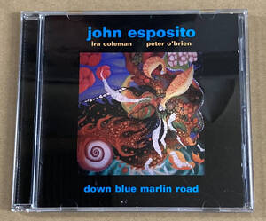 【CD】JOHN ESPOSITO／DOWN BLUE MARLIN ROAD《輸入盤》ジョン エスポジト《2006年 ピアノトリオ》