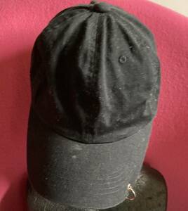 送料込♪【NO WAY】今風なブラックカラーのベースボールCAPキャップ帽子/サイズ:大人用FREE(男女OK：56ー59cm)格安出品