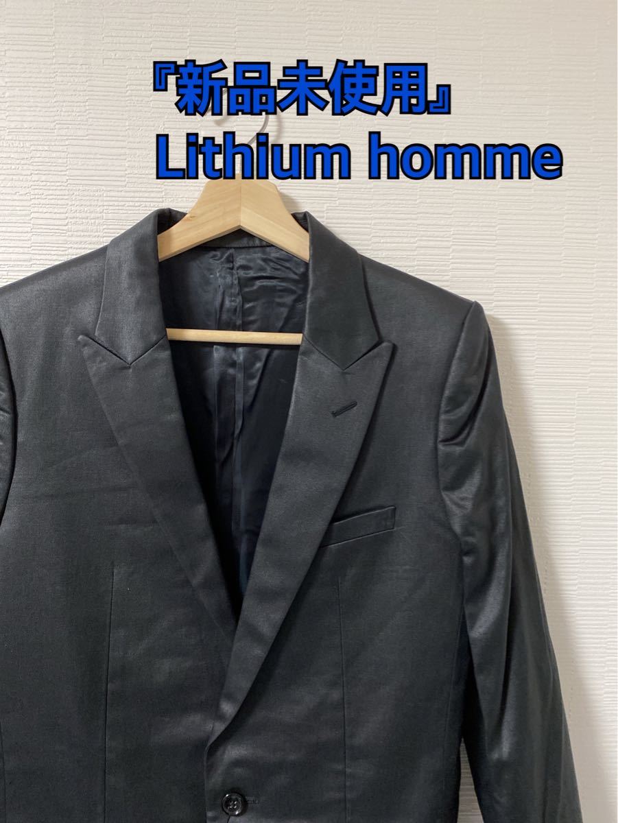 PayPayフリマ|未使用 LITHIUM HOMME リチウムオム ラム レザー ...