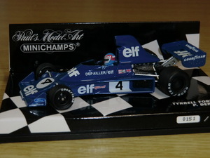 mc 1/43 ティレル Tyrrell FORD 007 #4 1975 P.Depailler