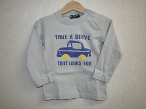 Sale/春/新/即☆LB CLUB☆ 100/G/車プリント 長袖Tシャツ